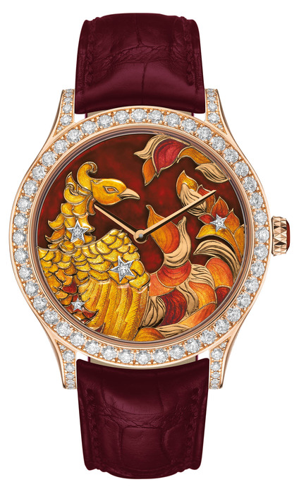 Van Cleef & Arpels Midnight Constellation 鳳凰錶盤腕錶,價格電洽。